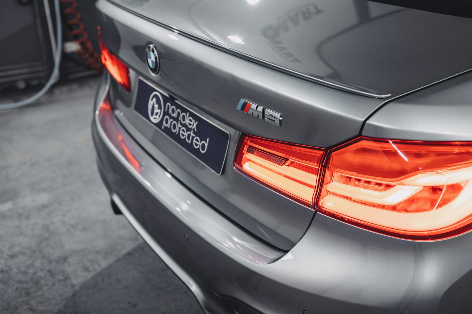 BMW paint finish after ceramic coating
